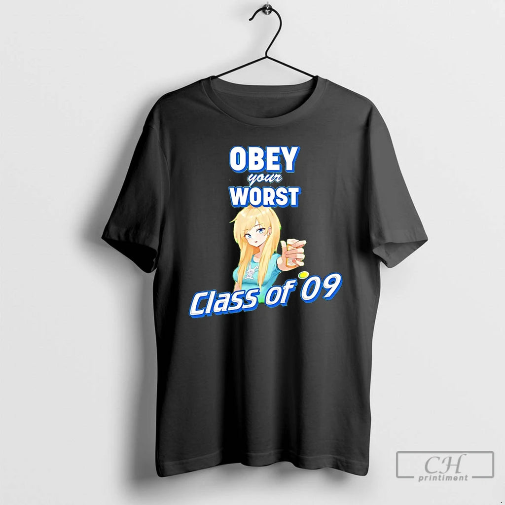 Classic Obey Your Worst Class Of 09 Emily T Shirts