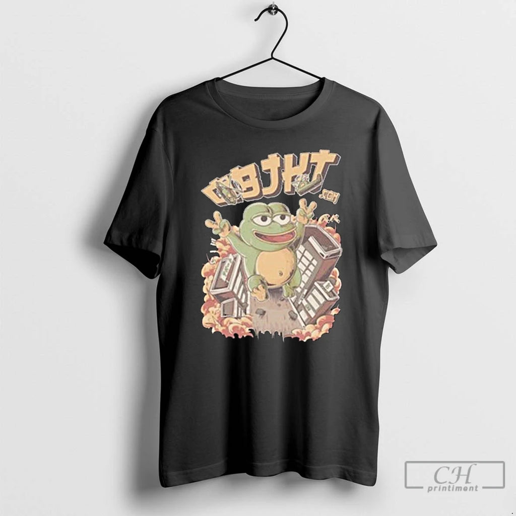 Classic Objkt Pepe City Stomper Long Sleve T Shirts Hoodie Longsleeve