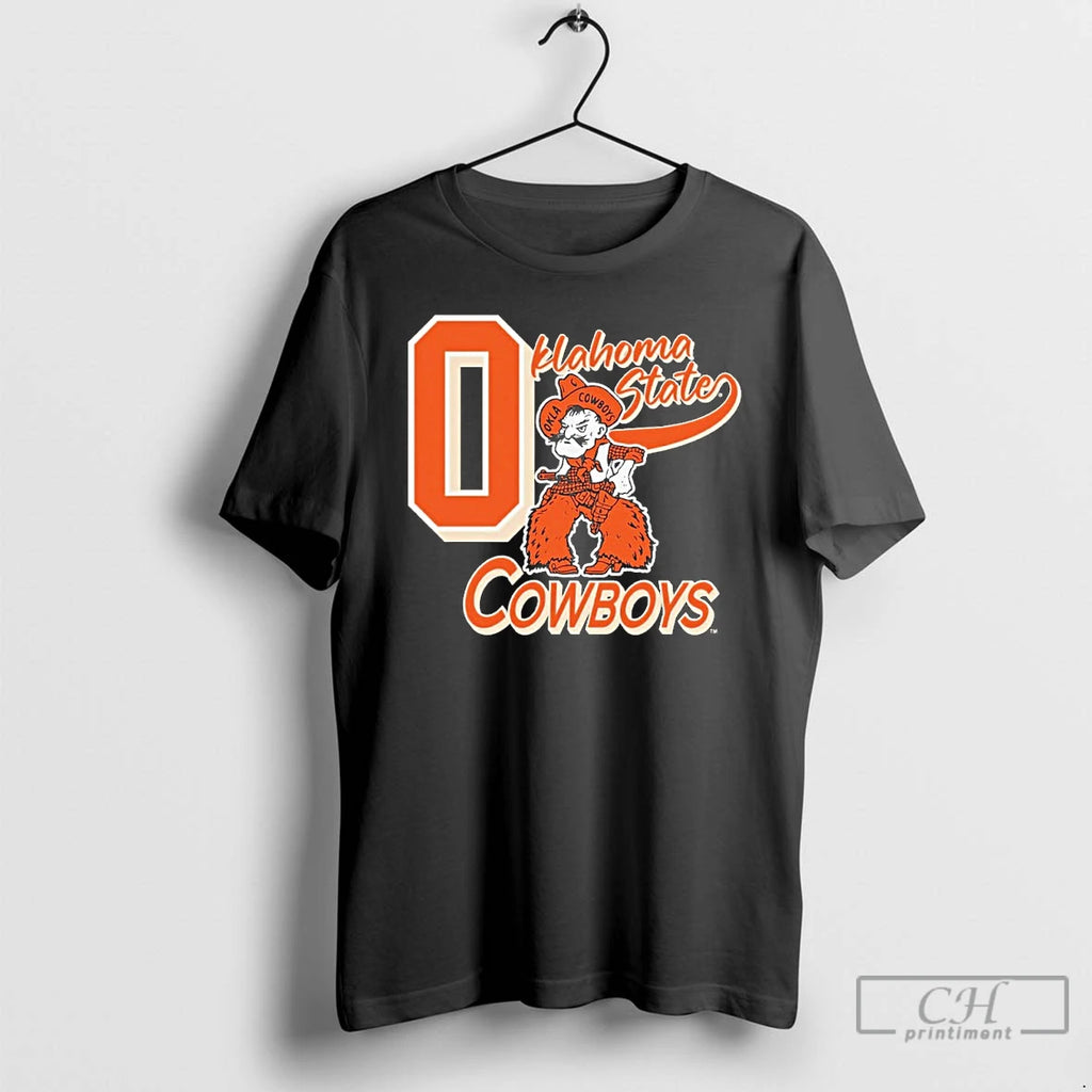 Classic Oklahoma State Letter T Shirts Hoodie Longsleeve