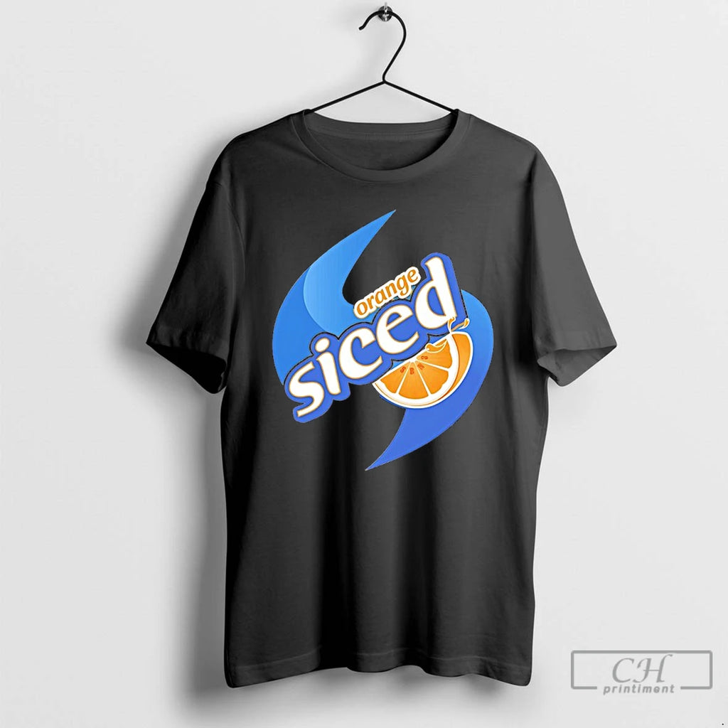 Classic Orange Siced T Shirts