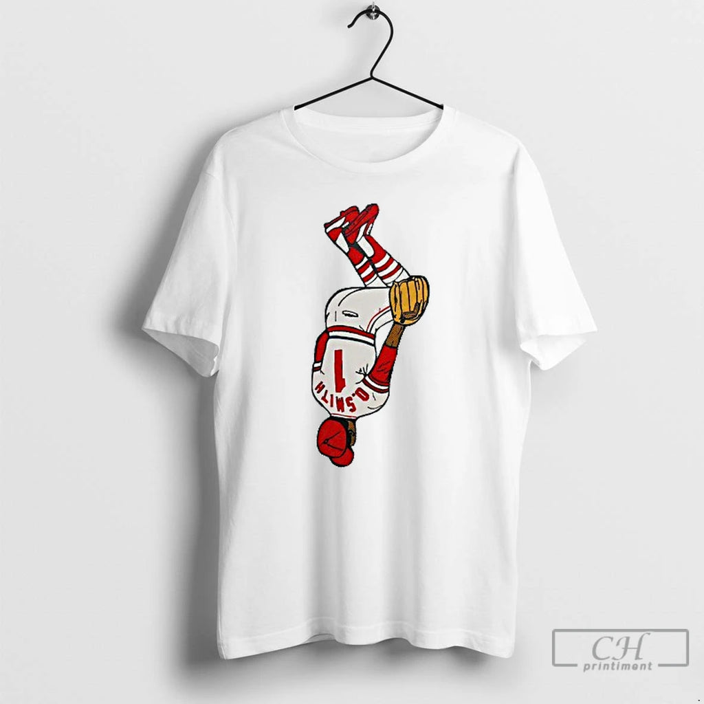 Classic Ozzie Smith St Louis Cardinals 2025 Graphic Mens White Tee T Shirts