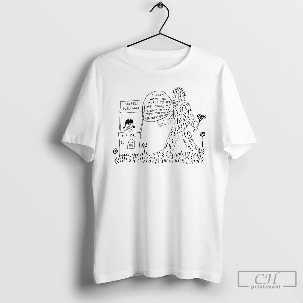 Classic Peanuts Lucy Van Pelt Selling Crypiids Welcome Bigfoot T Shirts Hoodie Longsleeve