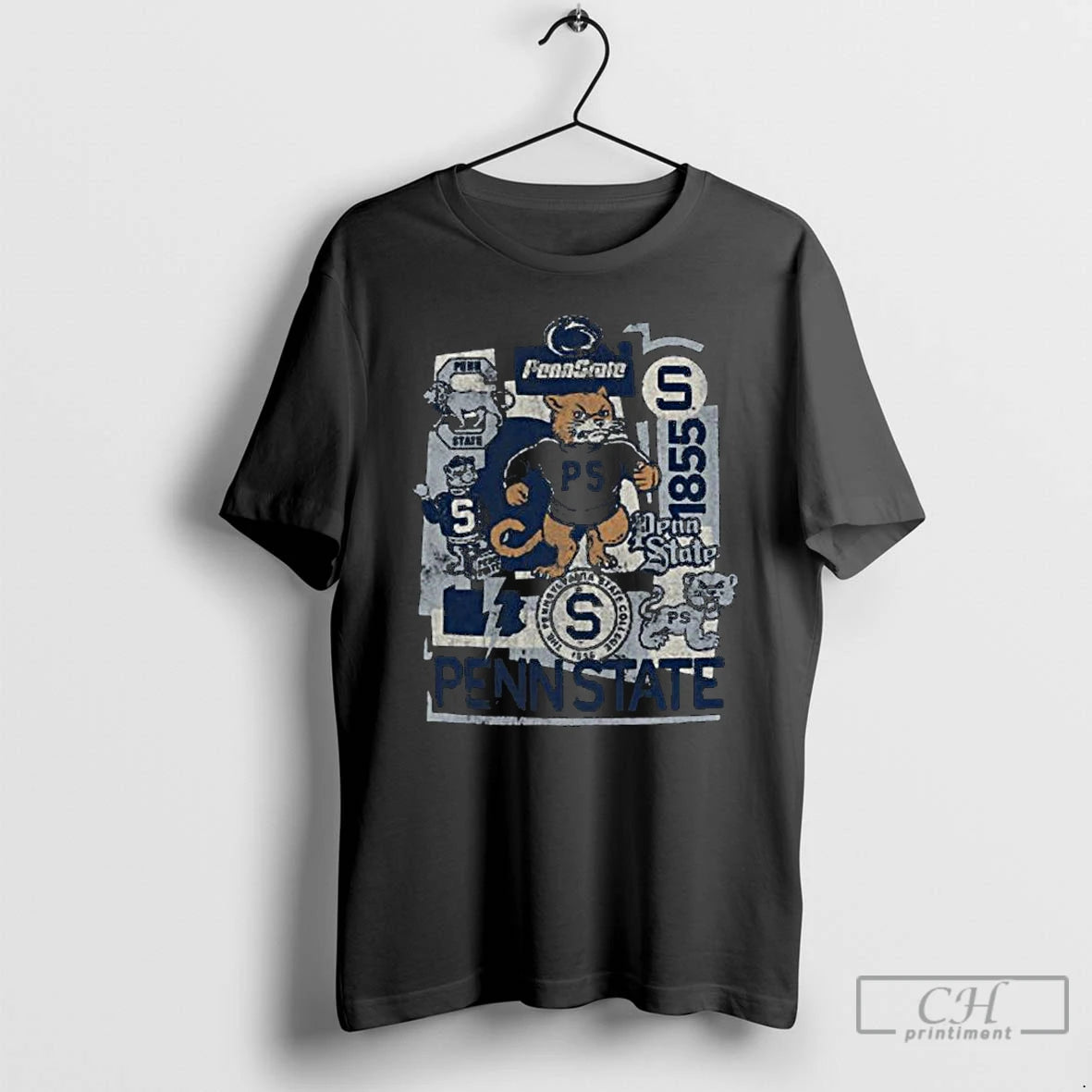 Classic Penn State Vintage Vault Logo Long Sleve T Shirts Hoodie Longsleeve