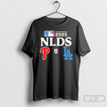 Classic Philadelphia Phillies Vs Los Angeles Dodgers 2025 Mlb Nlds Matchup T Shirts Hoodie Longsleeve