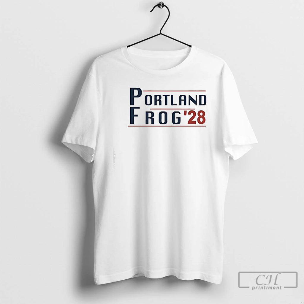 Classic Portland Frog 28 Funny Retro T Shirts