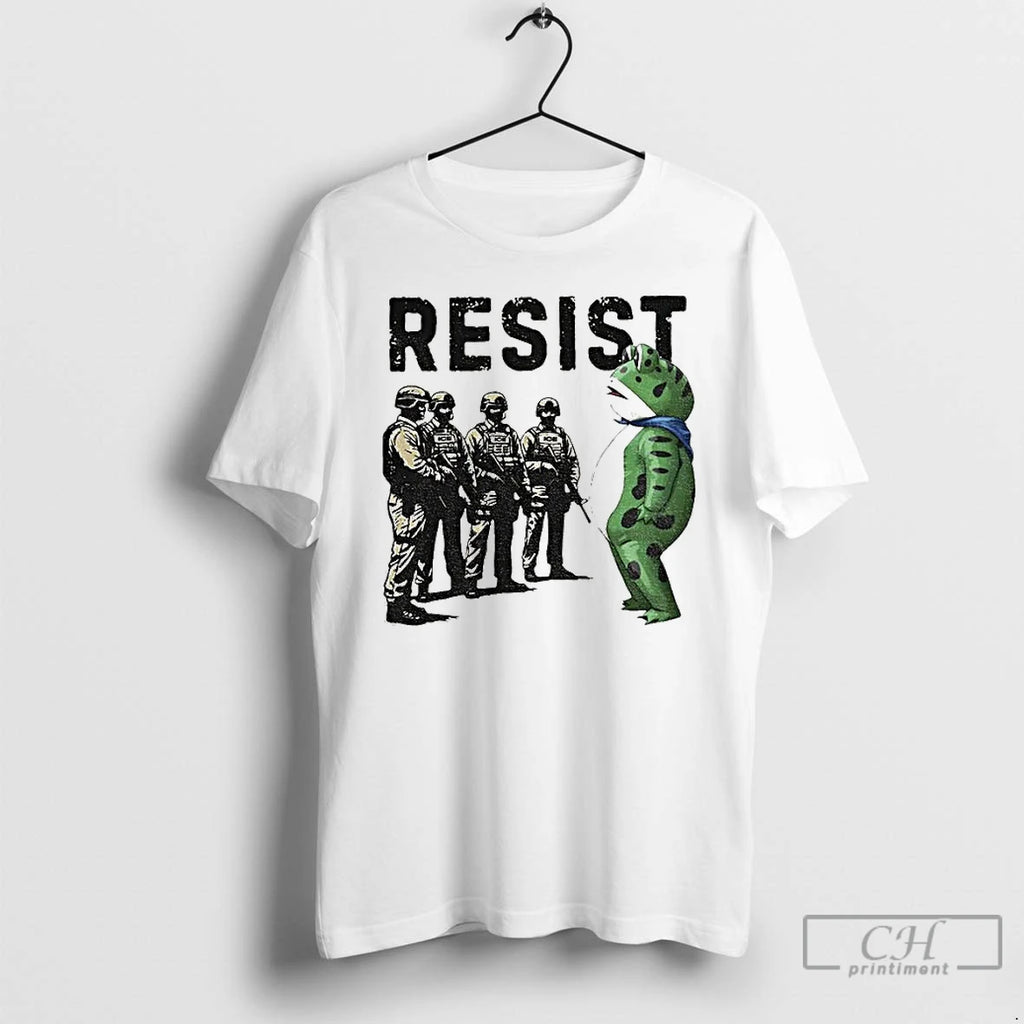 Classic Portland Frog Anti Fascism Anti Trump T Shirts