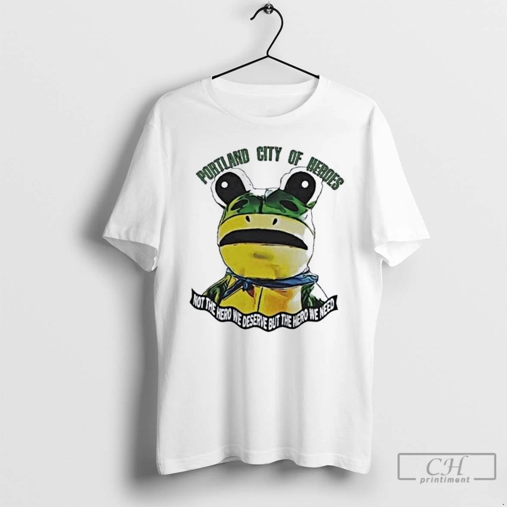 Classic Portland Frog City Of Heroes Not The Hero We Deserve But The Hero We