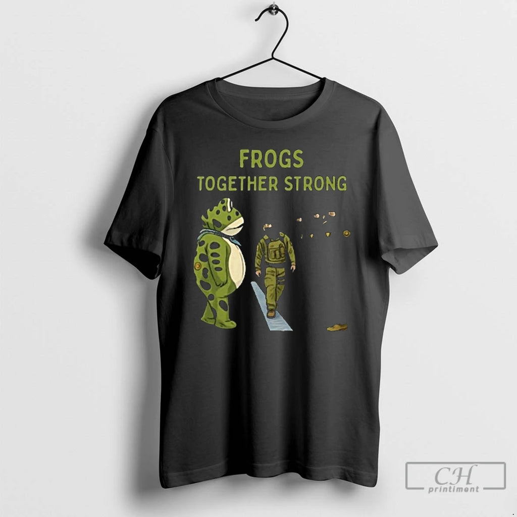 Classic Portland Frog Protest 2025 Long Sleve T Shirts