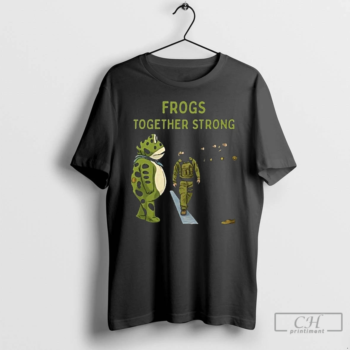 Classic Portland Frog Protest 2025 Long Sleve T Shirts