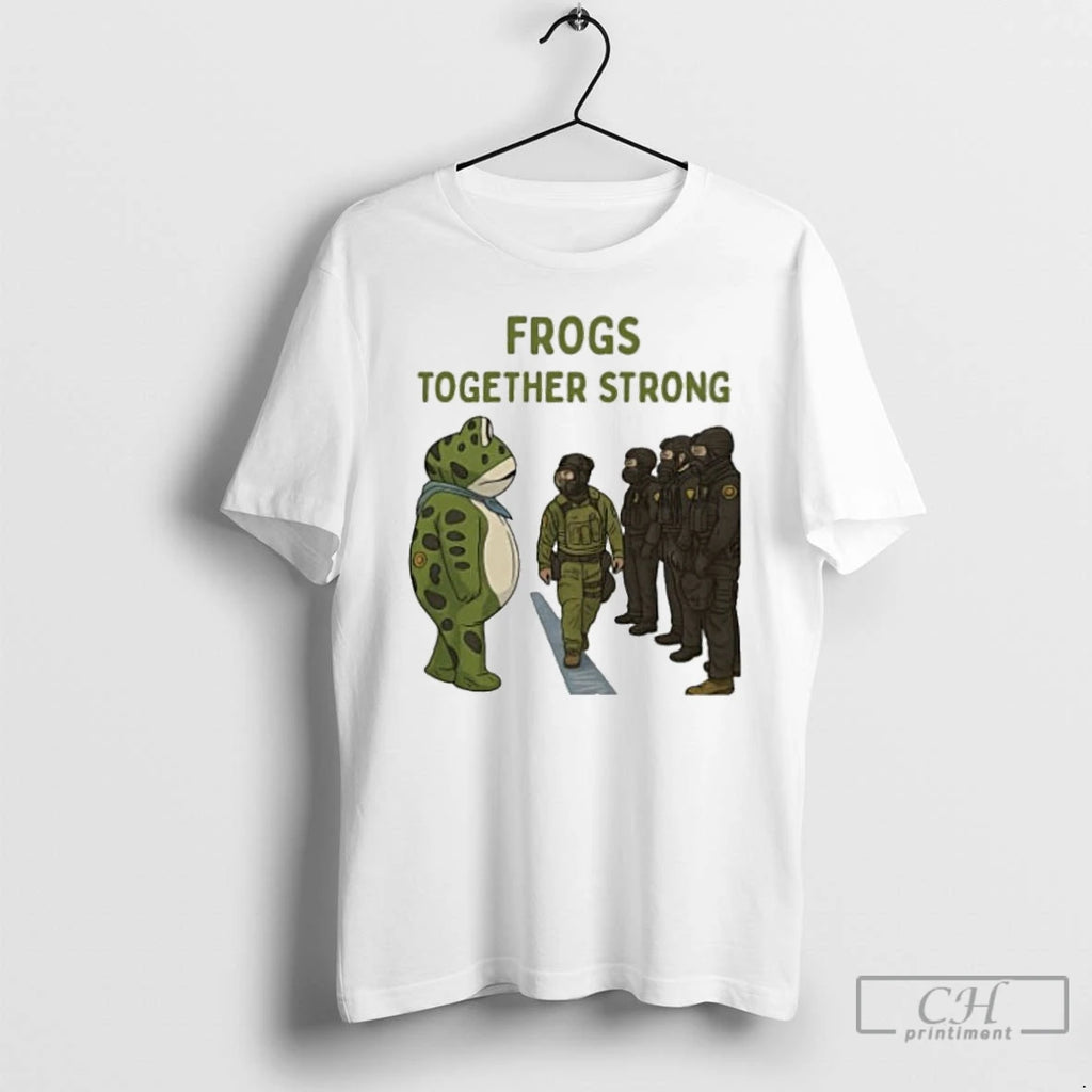 Classic Portland Frog Protest 2025 T Shirts