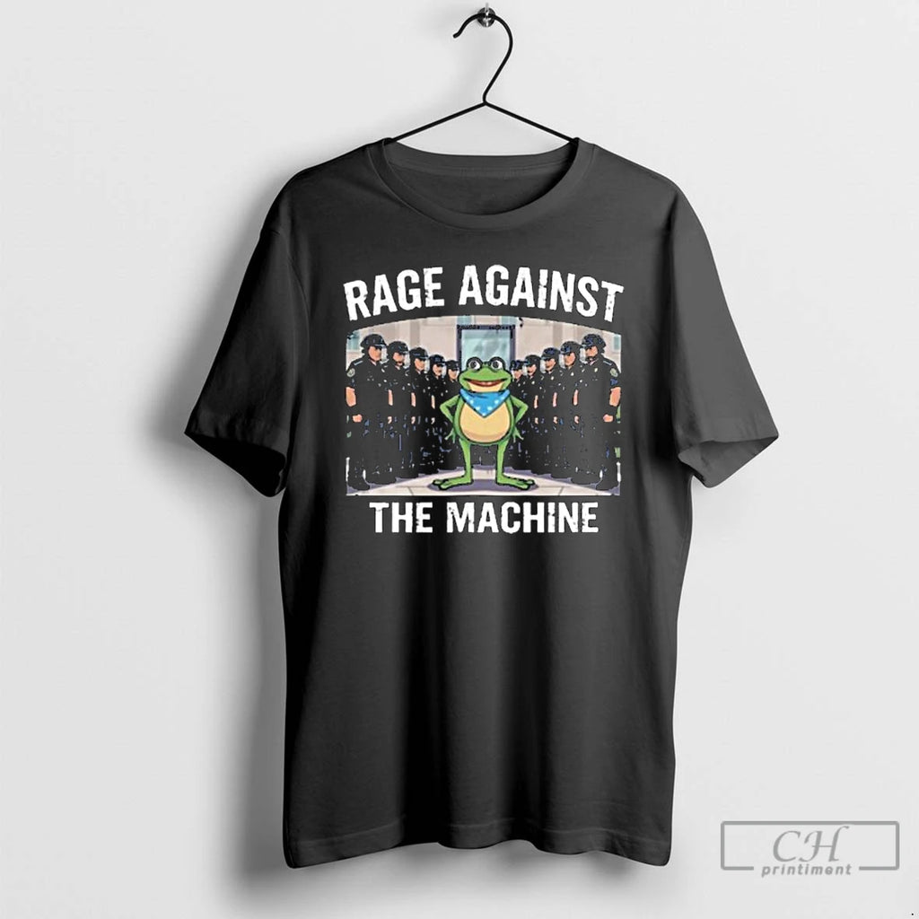 Classic Portland Frog Protest Anti Ice Anti Fascism Anti Trump Long Sleve T Shirts