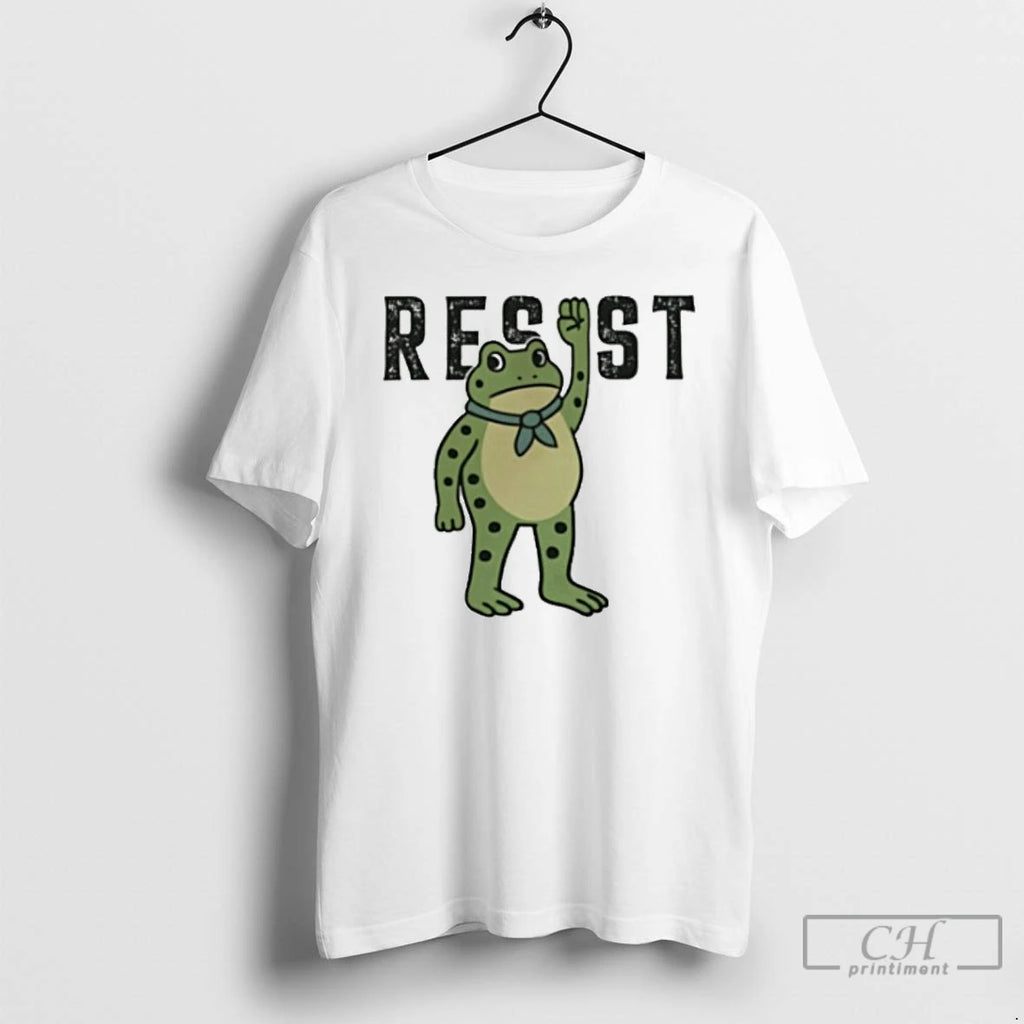Classic Portland Frog Resist T Shirts