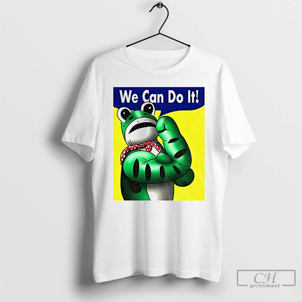 Classic Portland Frog Rosie The Riveter We Can Do It Anti Ice T Shirts