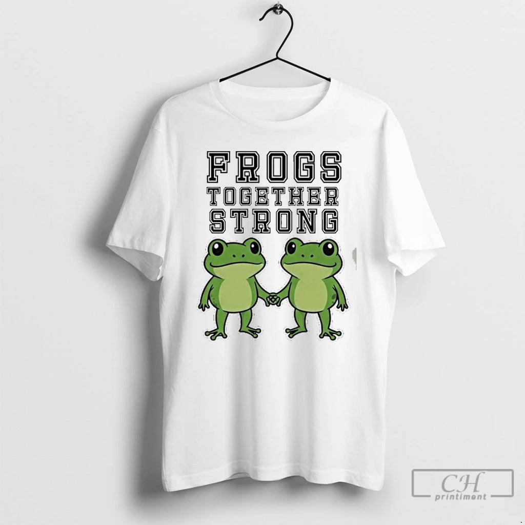 Classic Portland Frogs Together Strong T Shirts