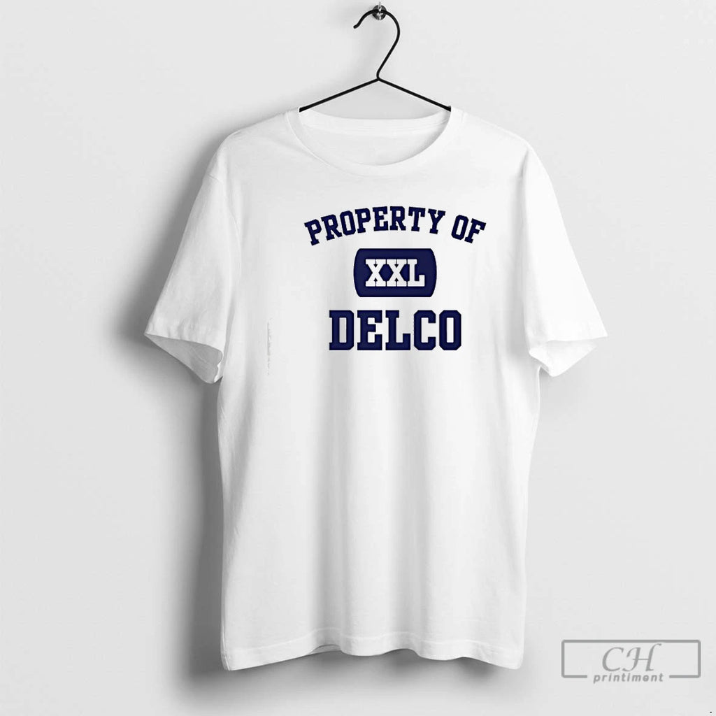 Classic Property Of Xxl Delco T Shirts