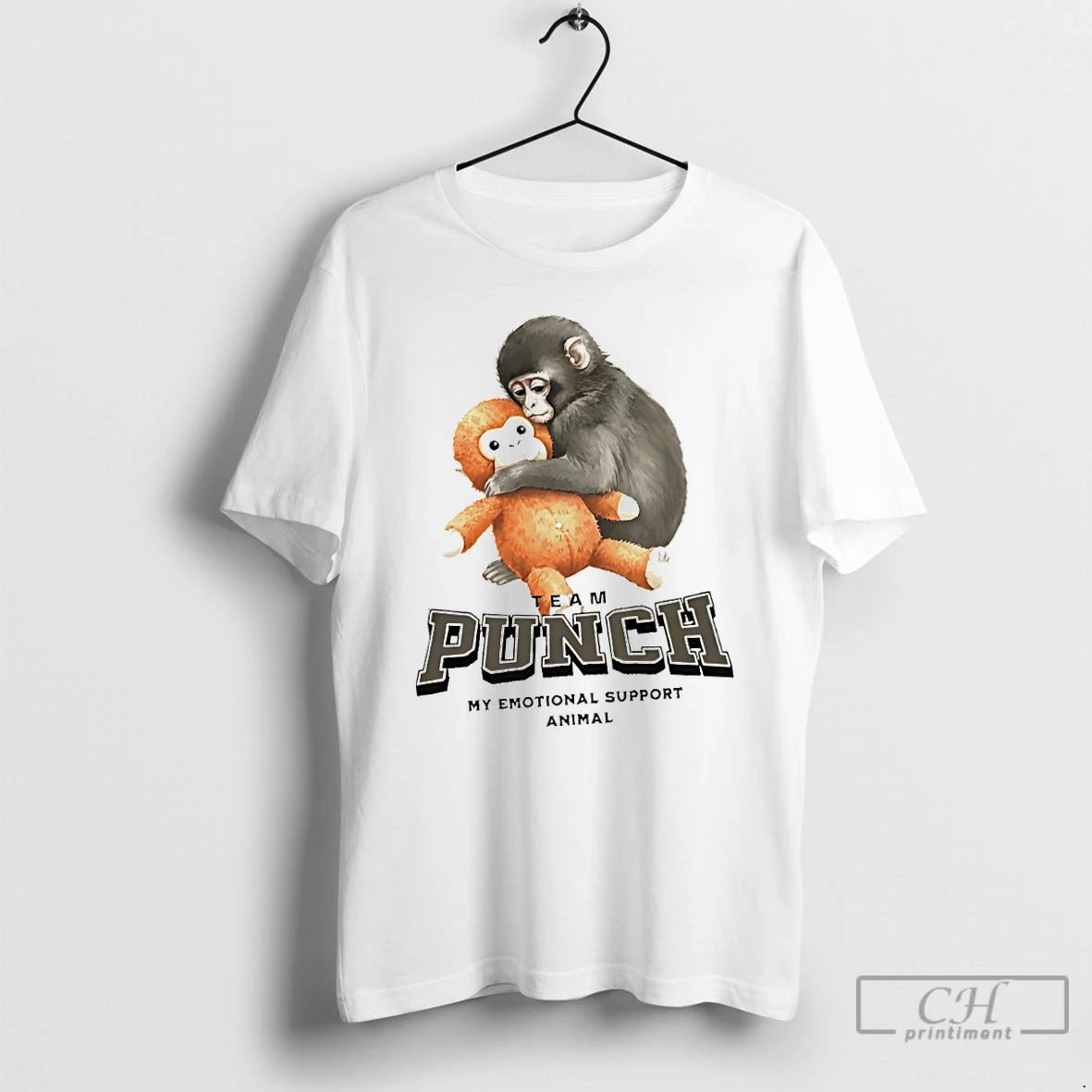 Classic Punch Monkey Team Punch My Emotional Support Animal