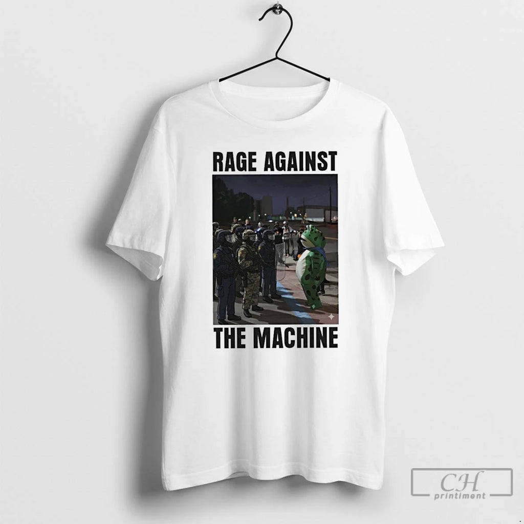 Classic Rage Against Machine Frog Anti Ice T Shirts