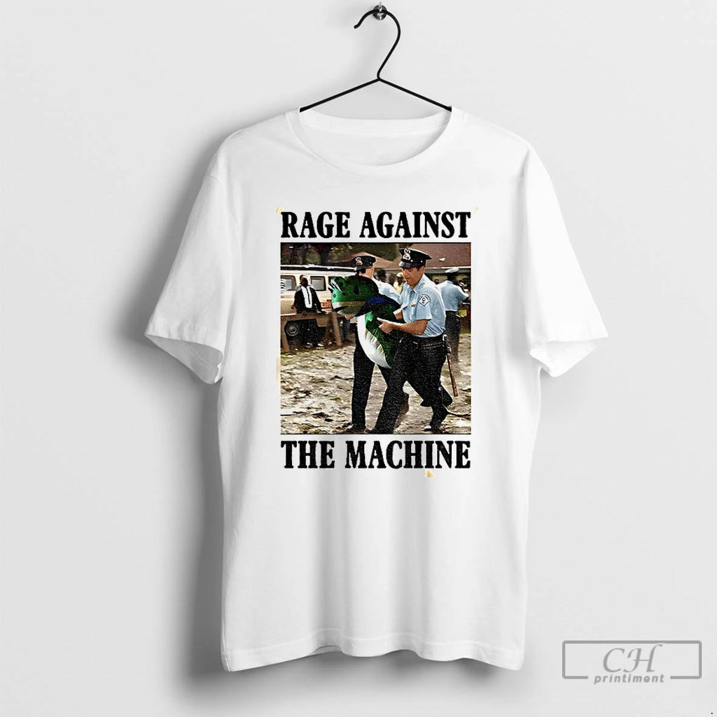 Classic Rage Against The Machine Funny Portland Frog T Shirts