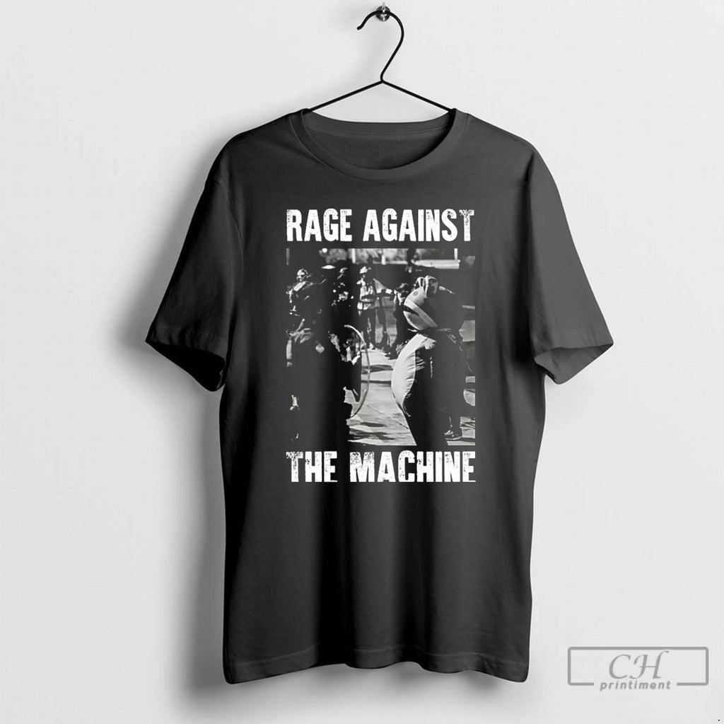 Classic Rage Against The Machine Portland Frog Protest Anti Ice Anti Trump T Shirts