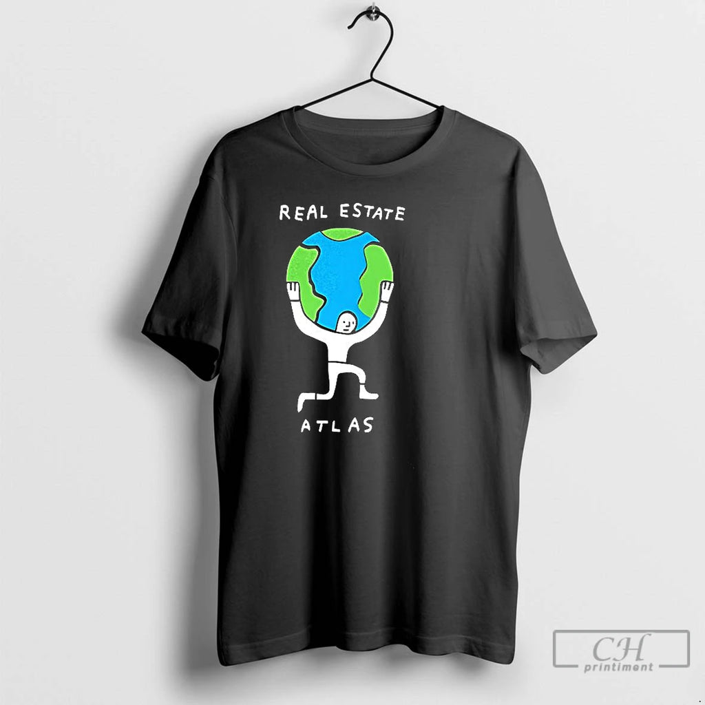 Classic Real Estate Atlas Planet Earth T Shirts Hoodie Longsleeve