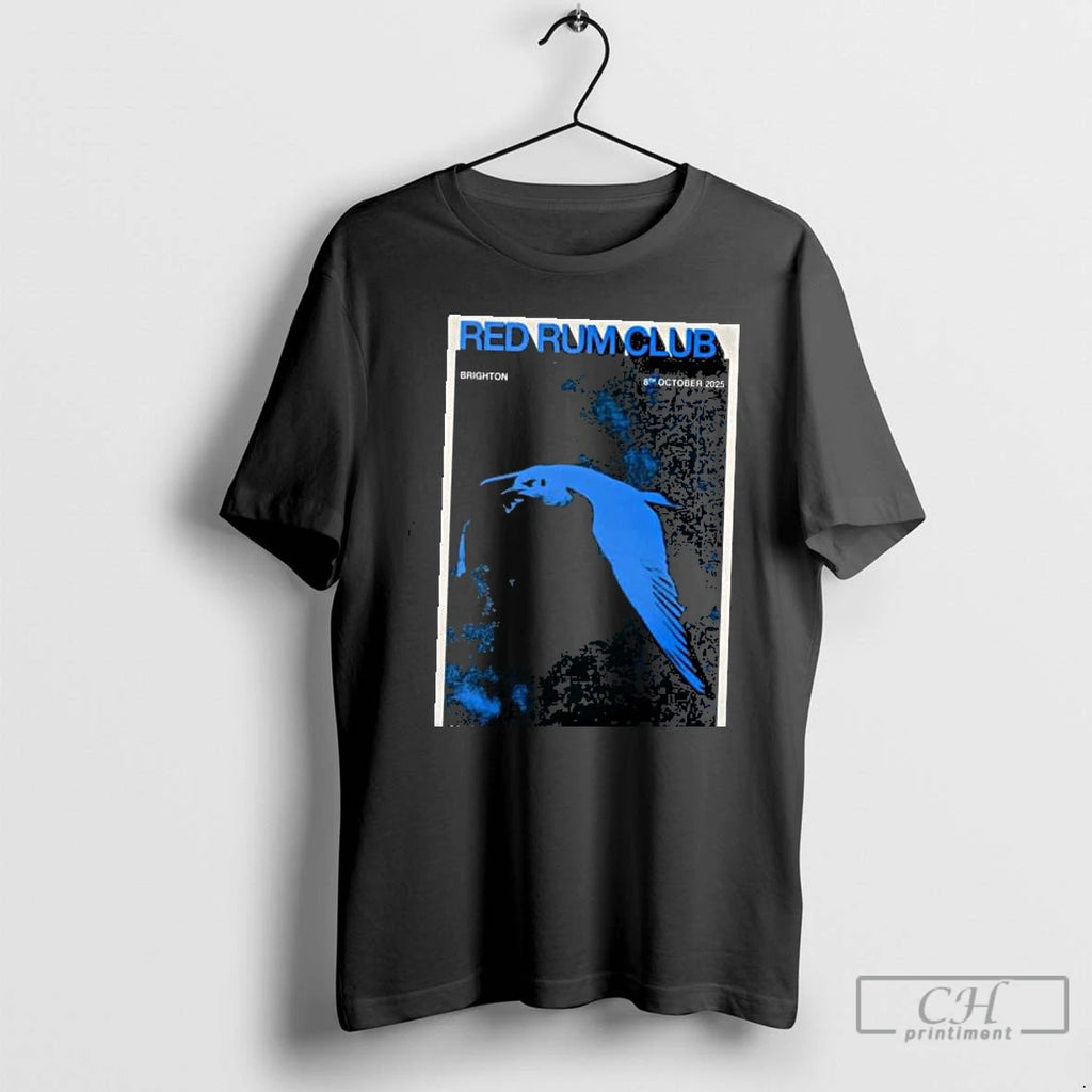 Classic Red Rum Club Concorde 2 In Brighton Uk Oct 8 2025 T Shirts