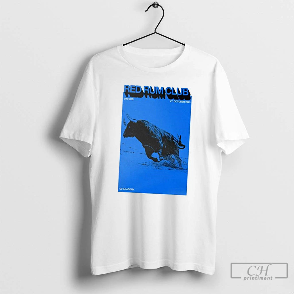 Classic Red Rum Club Tour Oxford Uk 10 04 2025 T Shirts