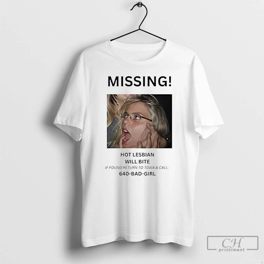 Classic Renee Rapp Missing Hot Lesbian Will Bite 640 Bad Girl T Shirts Hoodie Longsleeve