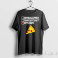 Classic Republican Party Democratic Party Pizza Party