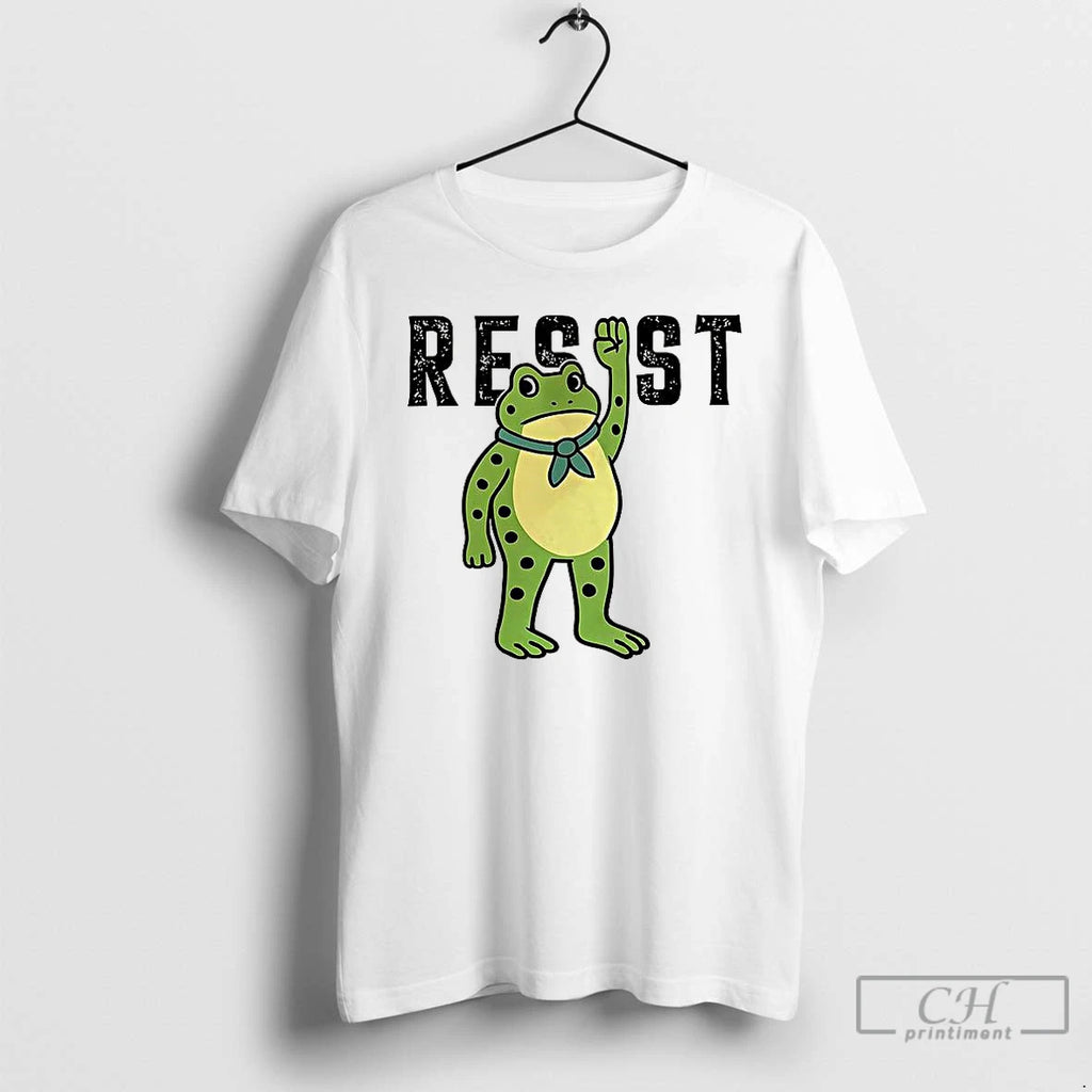 Classic Resist Frog Freedom Frog T Shirts