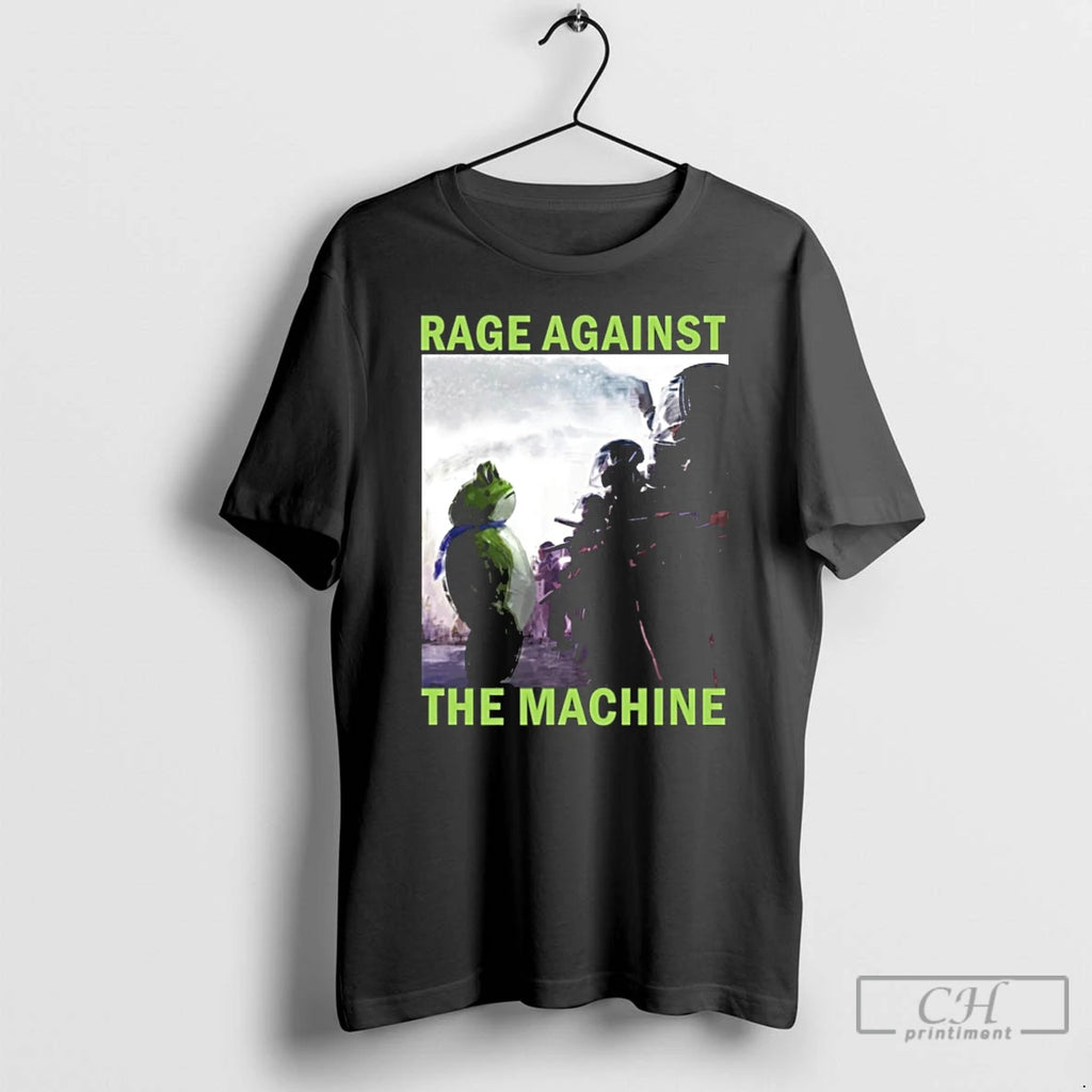Classic Resist Portland 2025 Frog Rage Against The Machine Frog Art T Shirts