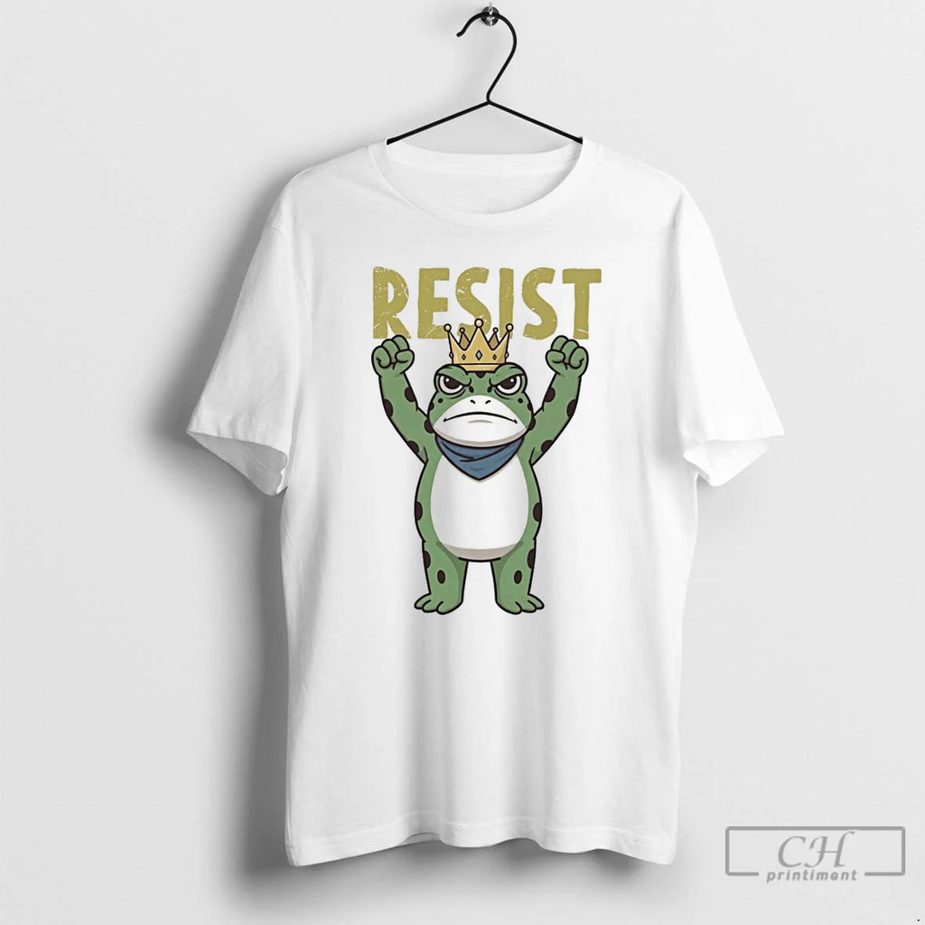 Classic Resist Portland Frog I Stand With Frog T Shirts