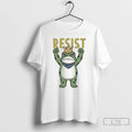 Classic Resist Portland Frog I Stand With Frog T Shirts