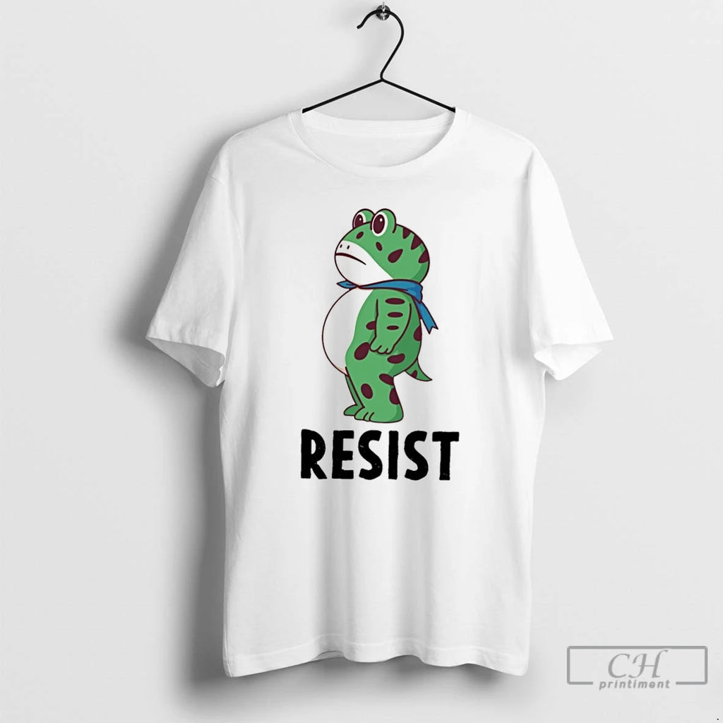 Classic Resist Portland Frog Protest Anti Ice T Shirts