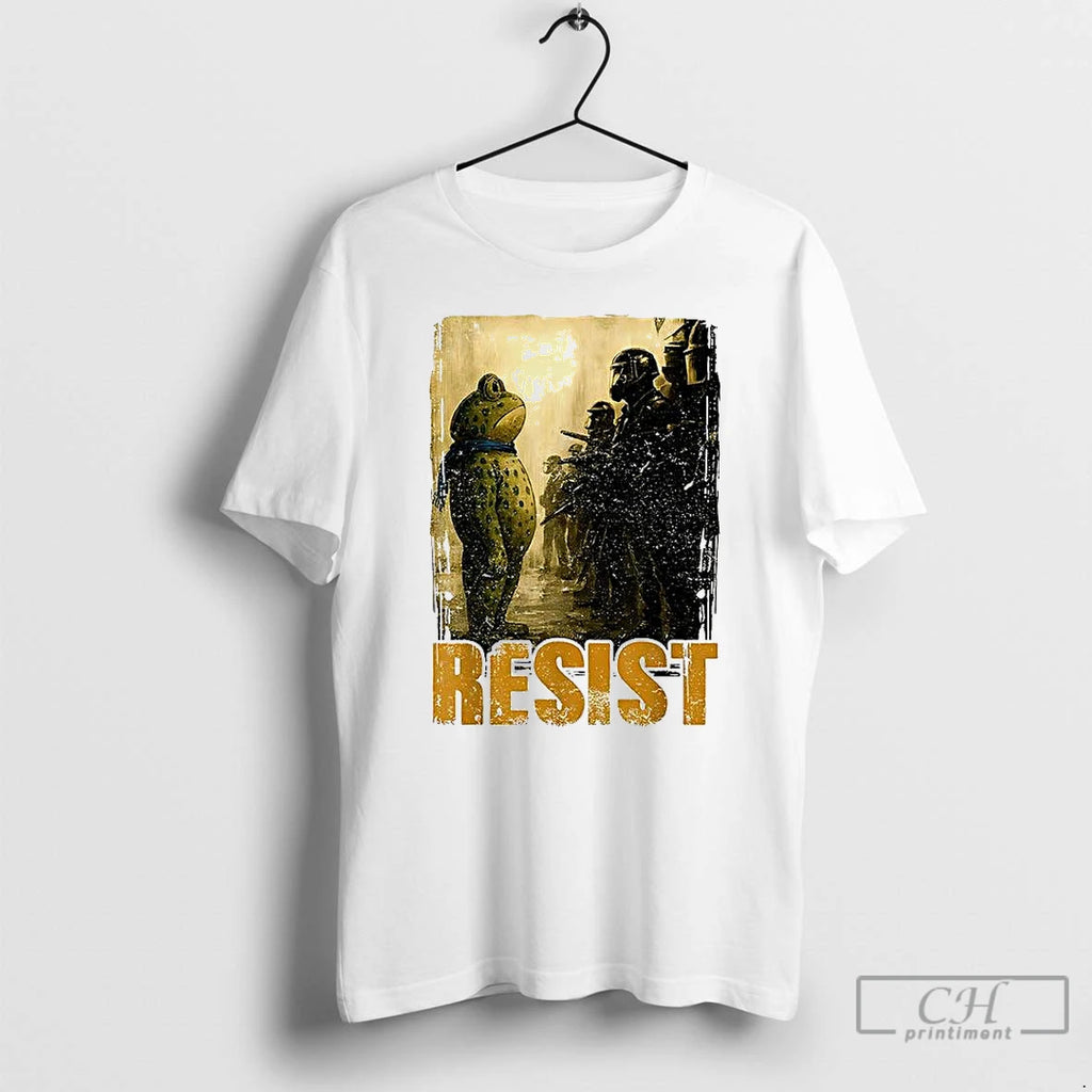Classic Resist Portland Frog Protest T Shirts