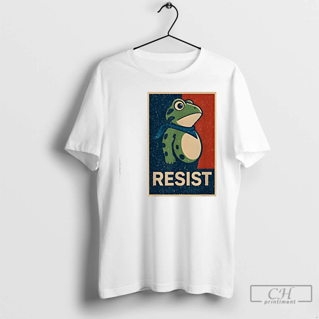 Classic Resist Portland Frogs Protest Retro T Shirts