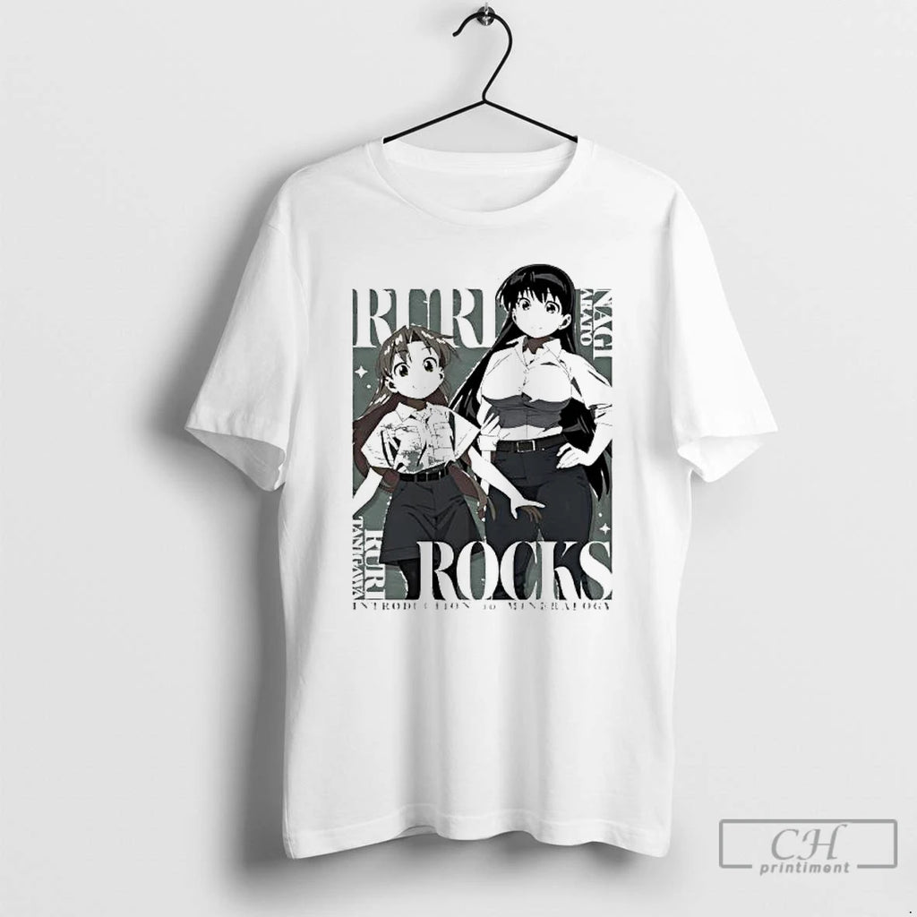 Classic Ruri Tanigawa And Nagi Arato Anime Series Ruri Rocks Introduction To Mineralogy T Shirts