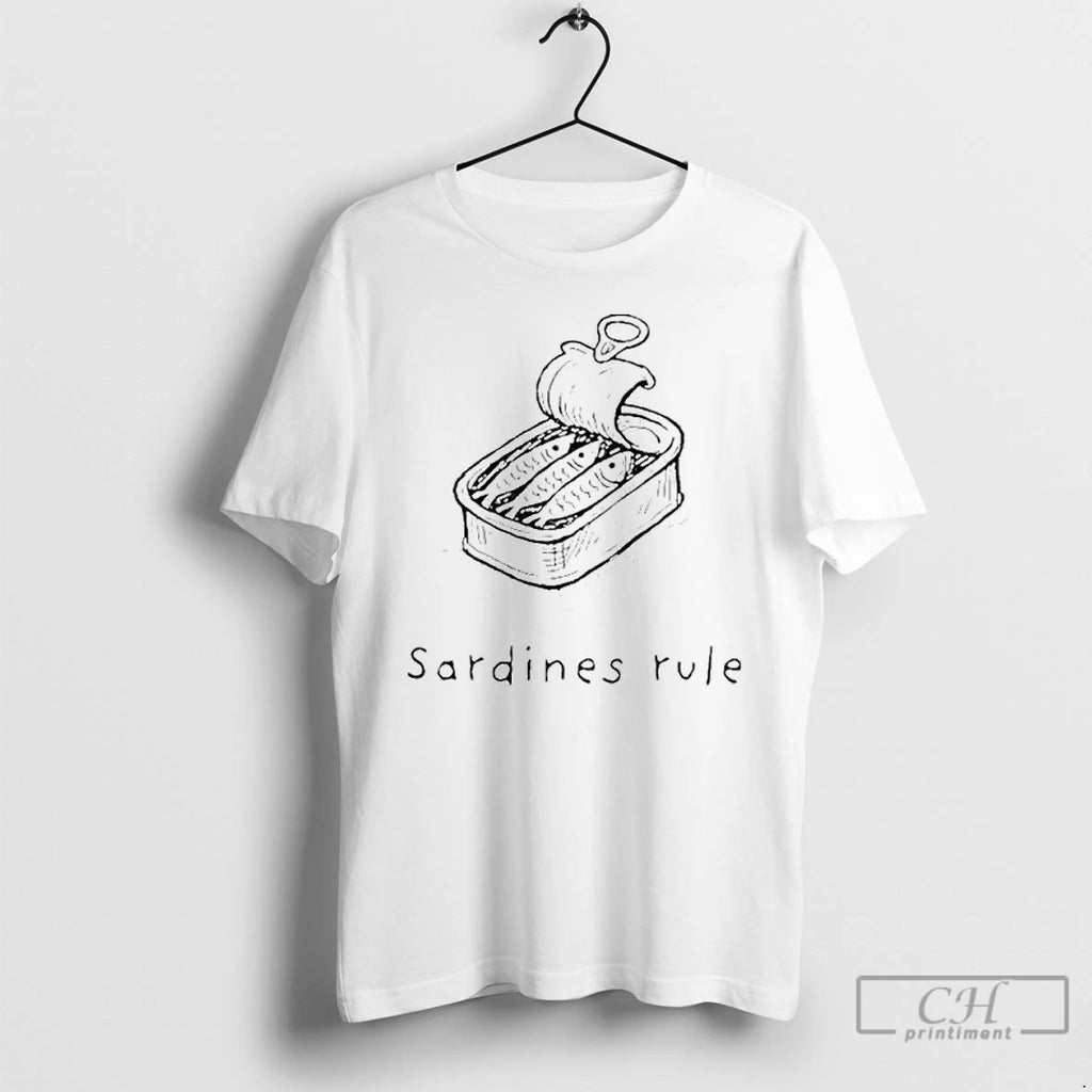 Classic Sardines Rule Fish T Shirts Hoodie Longsleeve