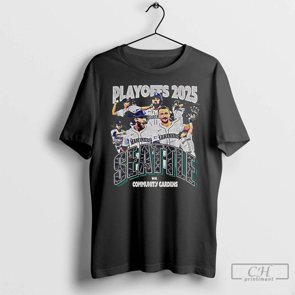 Classic Seattle Mariners Playoffs 2025 T Shirts