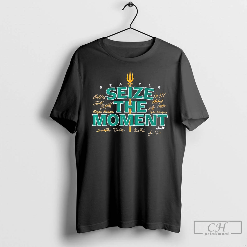Classic Seattle Mariners Seize The Moment Alcs T Shirts