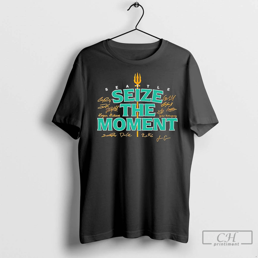 Classic Seattle Mariners Seize The Moment Signature