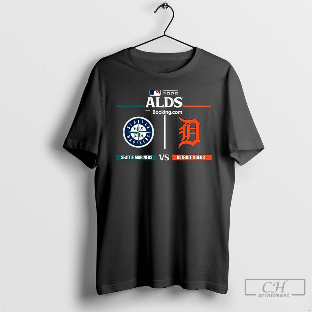 Classic Seattle Mariners Vs Detroit Tigers 2025 American League Division Series T Shirts Hoodie Longsleeve