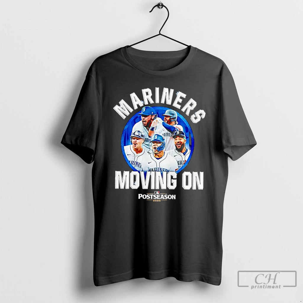 Classic Seattle Mariners Moving On 2025 Postseason T Shirts