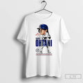 Classic Shohei Ohtani Los Angeles Dodgers Caricature 2025 T Shirts Hoodie Longsleeve