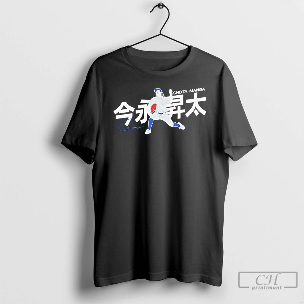 Classic Shota Imanga Chicago Cubs October Baseball Signature T Shirts Hoodie Longsleeve