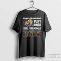 Classic Some Grandmas Play Bingo Real Grandmas Watch Washington Redskins Diamond Heart 2025 Long Sleve
