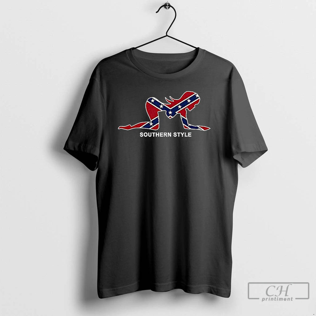 Classic Southern Style Caricature T Shirts Hoodie Longsleeve