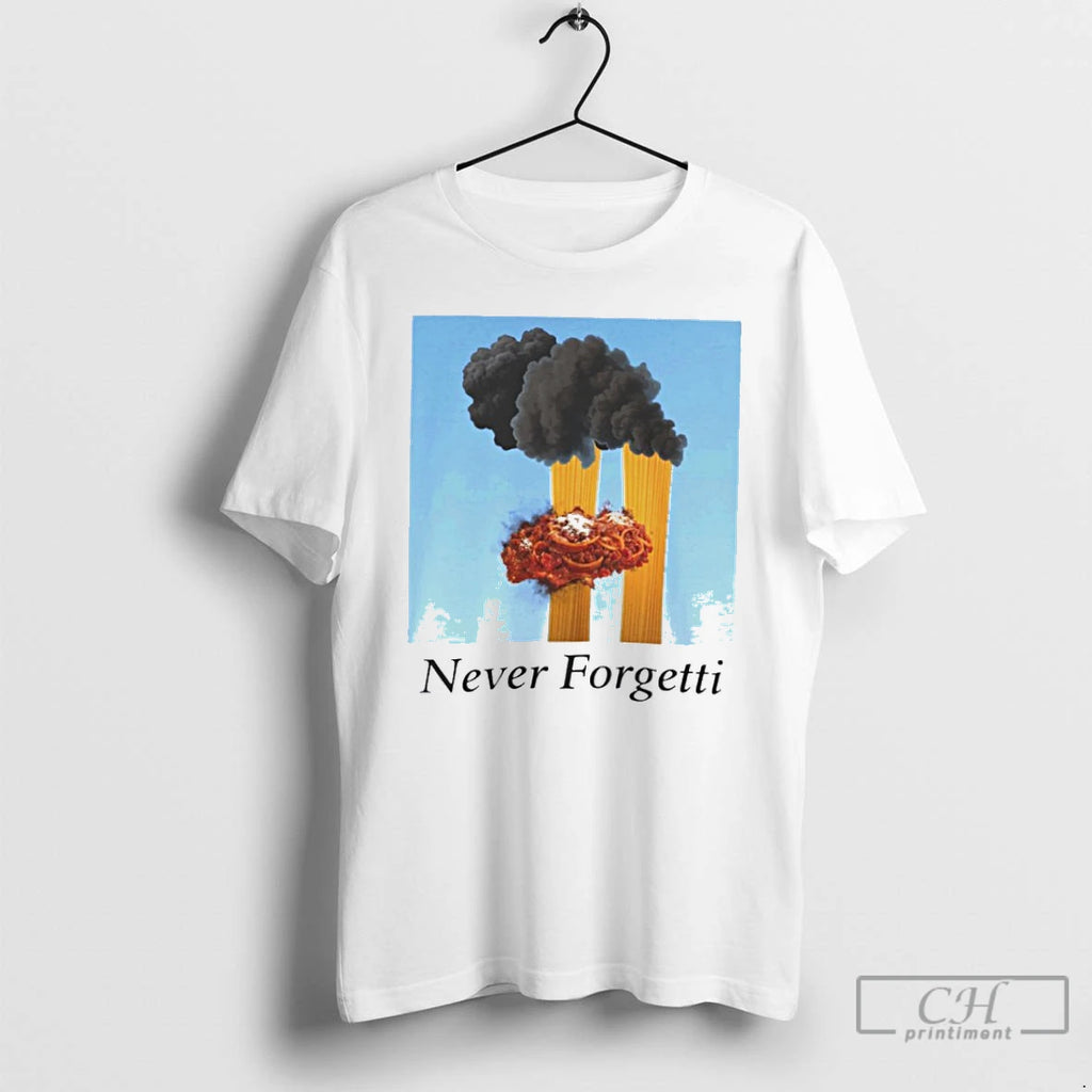 Classic Spaghetti Never Forgetti Funny T Shirts Hoodie Longsleeve