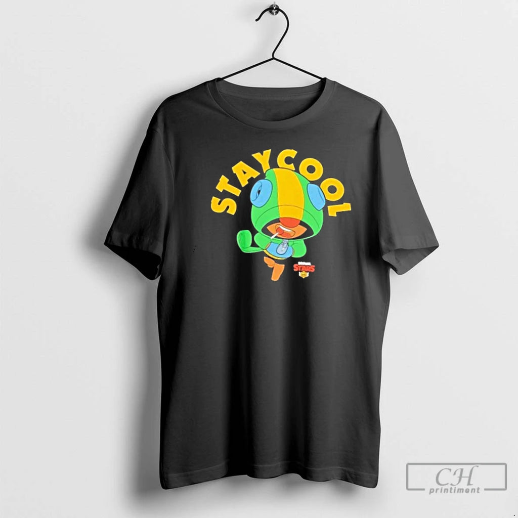 Classic Staycool Brawl Stars Leon T Shirts