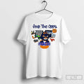Classic Stop The Opps Syracuse Orange Mascot Mens White Tee T Shirts