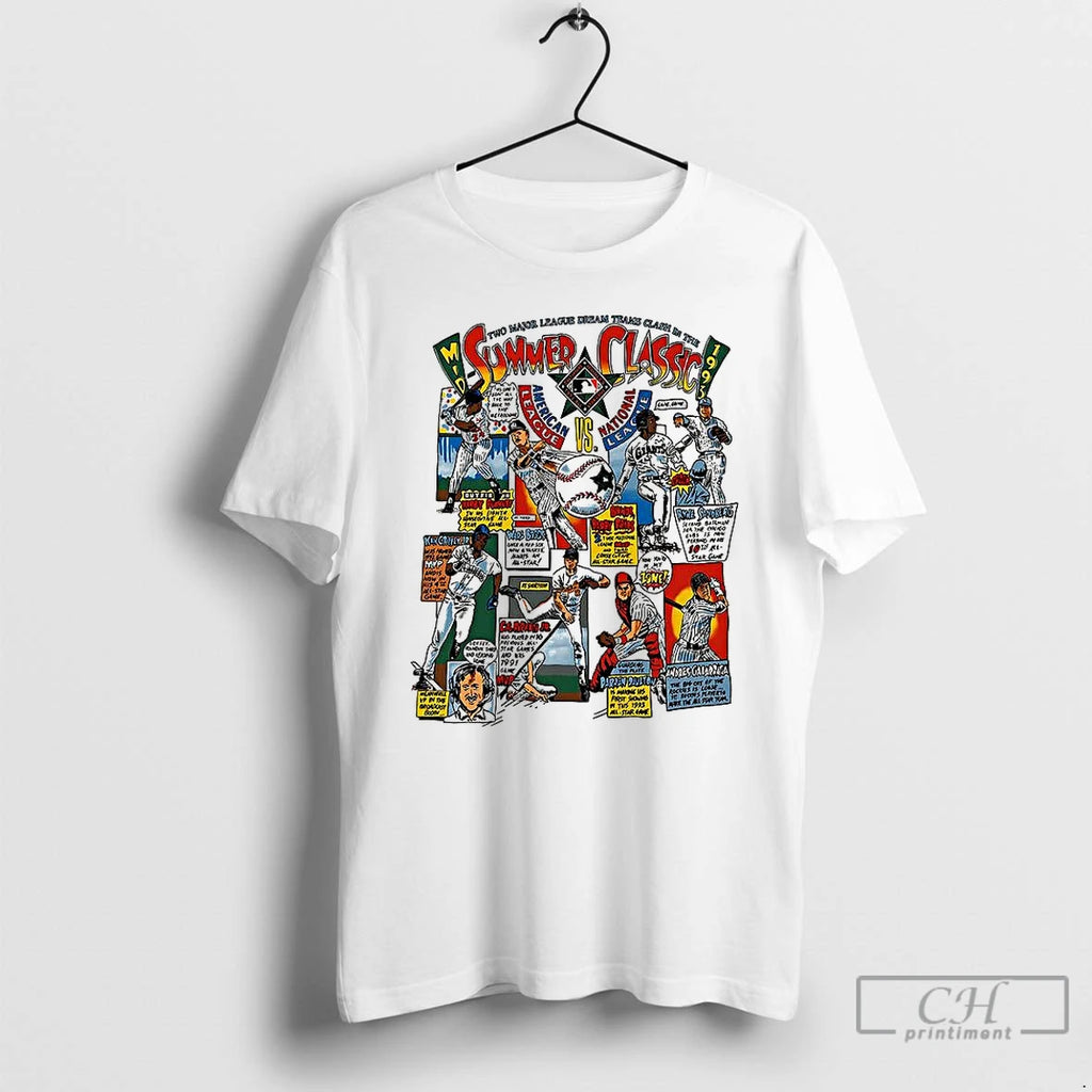 Classic Summer Classic Two Major League Dream Teams Clash In The 1993 T Shirts